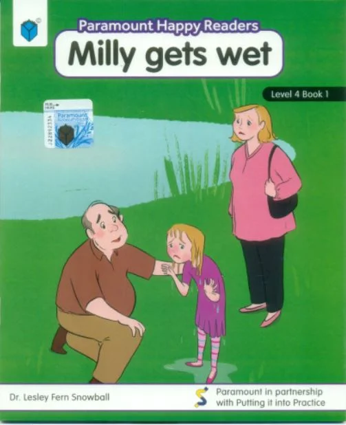 PARAMOUNT HAPPY READERS: MILLY GETS WET L-4 BOOK 1