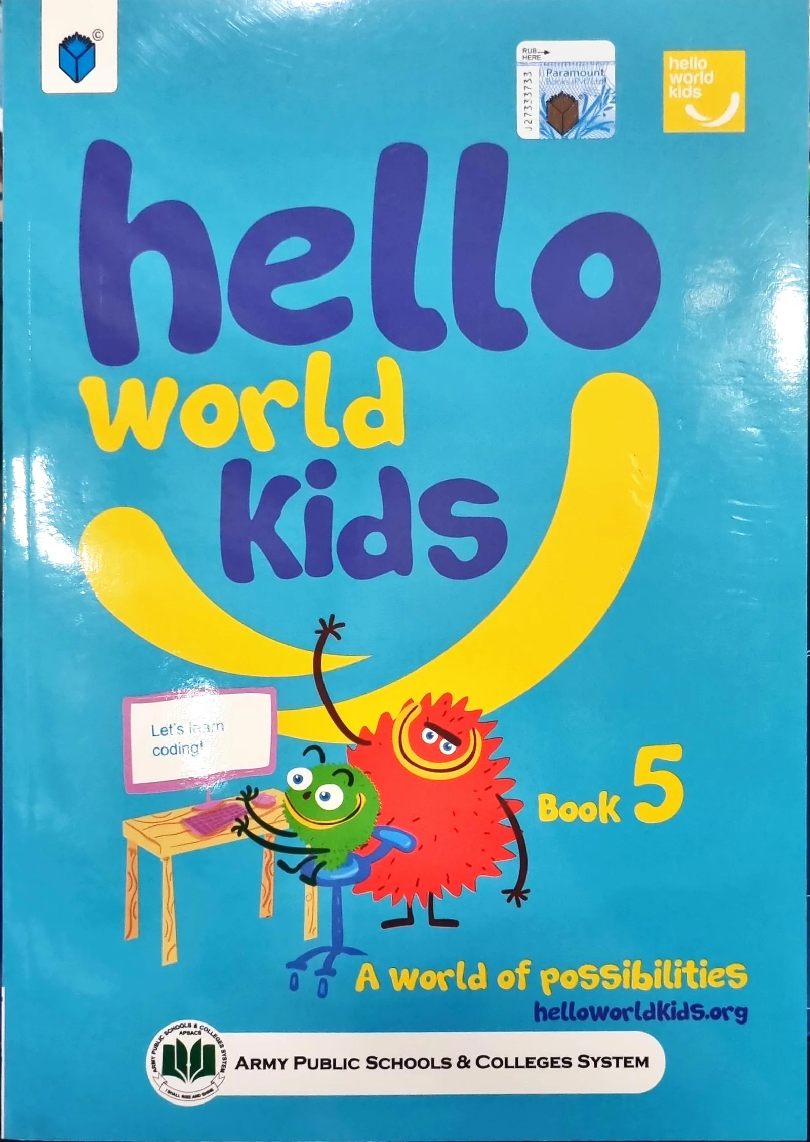 APSACS: HELLO WORLD KIDS BOOK 5