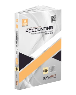 102 Accounting O Level/IGCSE Paper 2 Topical Worked Solutions
