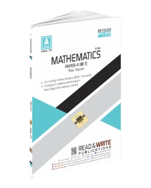 279 Mathematics A-Level Paper-4 (M1) Revision Notes By Riaz Taunsvi