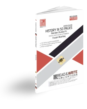 413 Pakistan Studies O-Level/IGCSE Paper 1 History in 50 pages