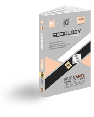 503 Sociology A Level Paper 3 & 4 Topical Past Papers By Editorial Board