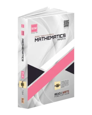 734 Mathematics IGCSE Paper-4 (Extended) Topical Workbook