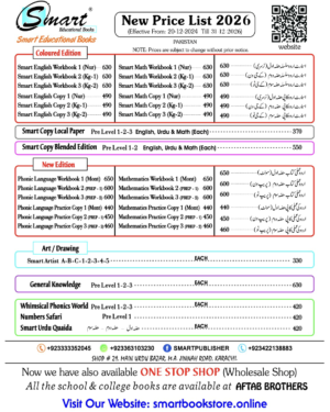 Price List